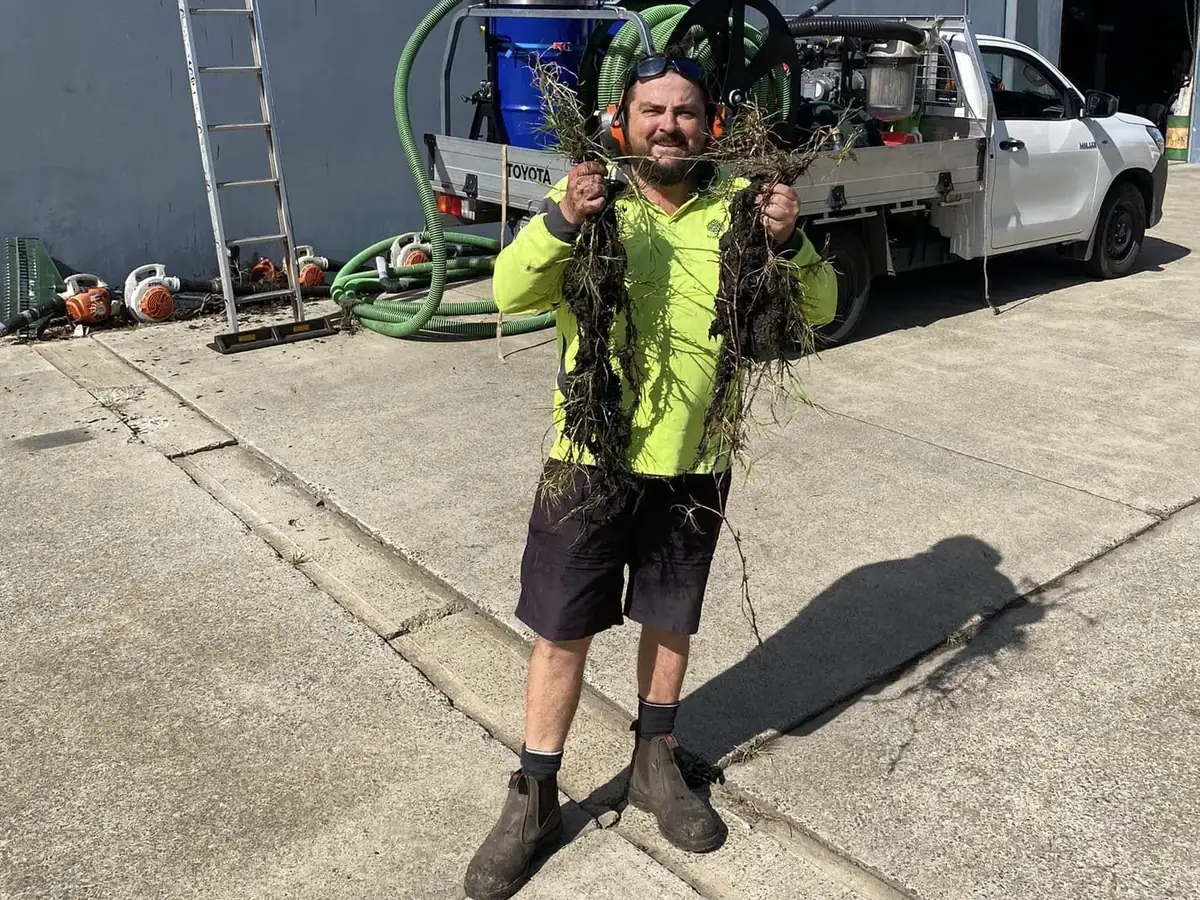 Gutter debris cleared at a Sussex Inlet property